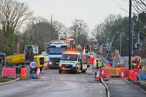 Work at the York's Bridge. Photo: Steve Leath