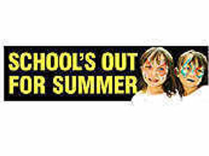 Supporting image for story: School's out for summer