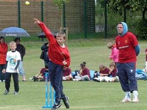 Supporting image for story: Athletes at Wenlock Olympian Games