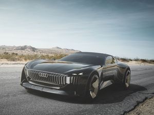Supporting image for story: The Audi Skysphere concept is a self-driving electric roadster