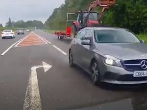 Supporting image for story: Watch: Villagers dice with overtaking cars at 'death trap' A5 junction