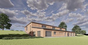 An impression of how the centre could look. Picture: Shropshire Council planning portal.