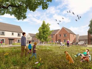 An artist\'s impression of the development off Windmill View in Shifnal. Picture: Marrons/Taylor Wimpey