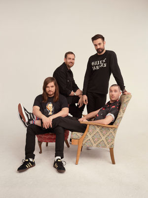 Handout photo of Bastille. See PA Feature SHOWBIZ Music Bastille. Picture credit should read: PICZO. WARNING: This picture must only be used to accompany PA Feature SHOWBIZ Music Bastille.