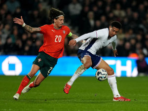 Fabio Silva scored for Portugal under 21s in their defeat to England at West Brom on Monday evening