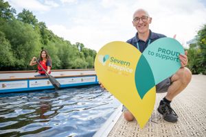 B&DWM & BWM - SGB-45904 - Nadia (Sales Adviser) giving the boat a test run before the Dragon Boat Festival