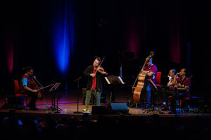 Nigel Kennedy. Pictures by: Michelle Martin