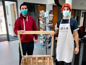 Supporting image for story: Wooden cloche is a thank you to Oswestry organisation
