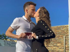 Supporting image for story: Wolves striker Diogo Jota is expecting first child with girlfriend 