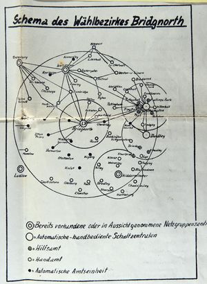 Clive believes this wartime German military map shows that Hitler intended to use Bridgnorth as his Midland base.