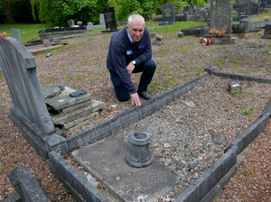 Supporting image for story: Plea to restore dilapidated grave of former Wolves goalkeeper who died aged 21