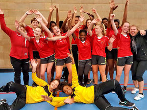 Supporting image for story: Shropshire Handball girls are top three in the country