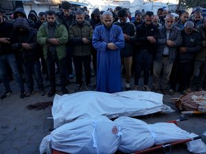 Supporting image for story: Death toll in Gaza Strip from Israel-Hamas war tops 45,000, Palestinians say