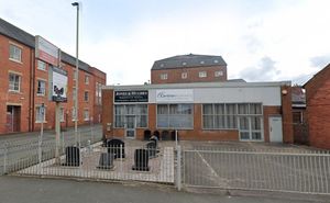 The planning application proposes the single-storey building on the corner of Oswald Road and King Street in Oswestry would be demolished. Photo: Google