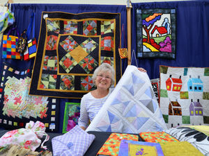 Supporting image for story: Quilts exhibition proves a hit