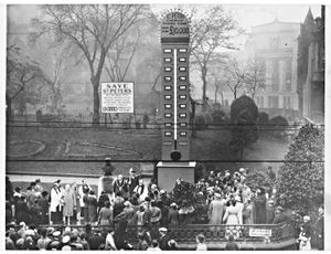 The Church Fabric Fund to save St Peter's Collegiate Church, Wolverhampton, launched by the Mander family., c.1937