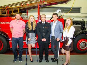 Supporting image for story: Alton Towers Smiler crash: Firefighters honoured