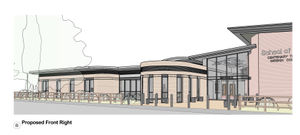 Artist's impression of the planned new music facilities