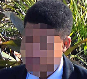 Another of the teenaged yobs