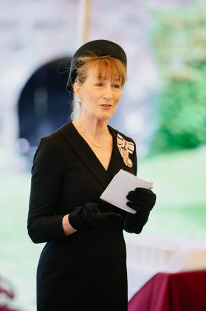 Shropshire Lord-Lieutenant Anna Turner told medal recipients that the Queen has "so much respect" for them