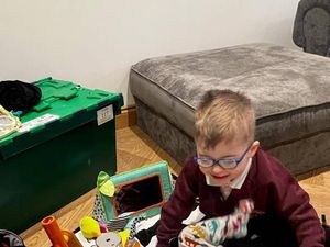 Supporting image for story: Brothers with rare brain and spine disease can now make memories in £250,000 sensory pod  