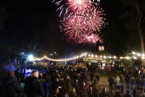 Winter Fair visitors enjoyed festive live music, late night shopping and the spectacular firework display on Monday evening