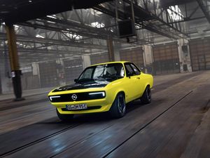 Supporting image for story: Iconic Opel Manta’s 50th birthday celebrated with special electric concept