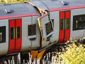 Supporting image for story: Passenger in 60s dies and 15 people are injured after two trains collide