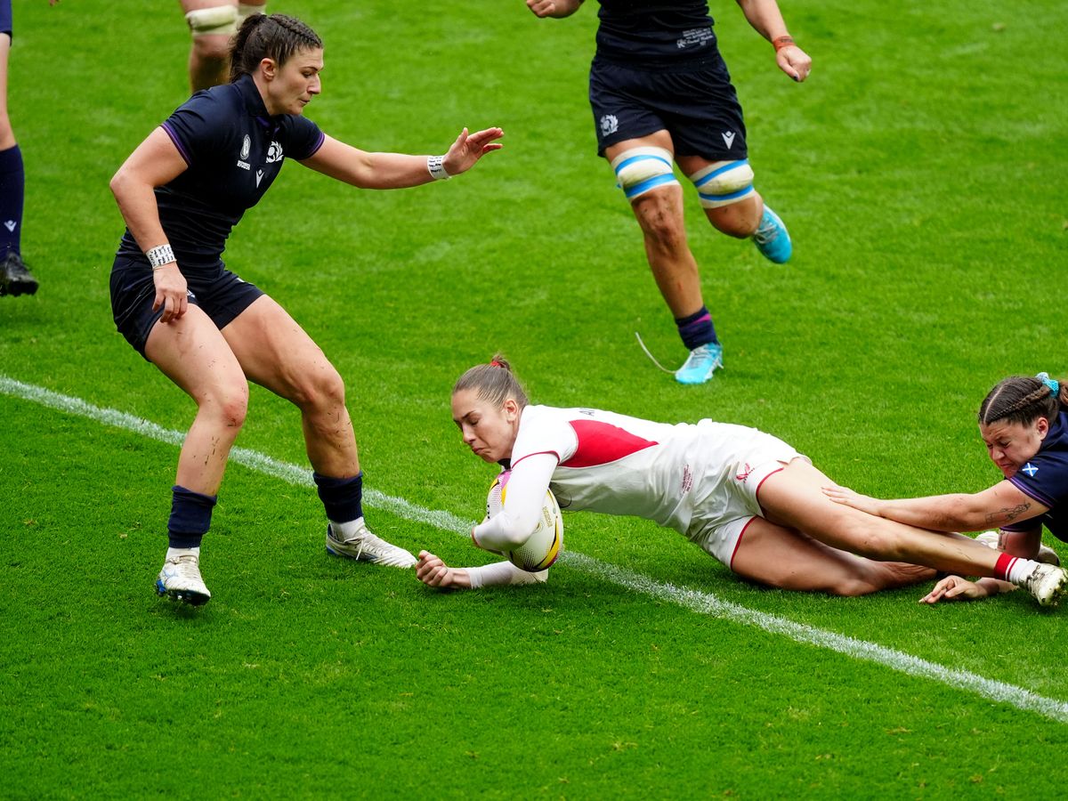 England forwards dominate as Red Roses crush Scotland in World Cup quarter-final