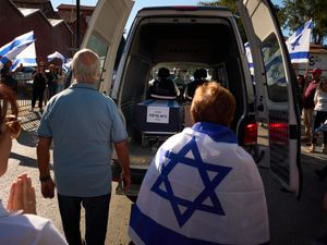 Supporting image for story: Israel receives remains of two more hostages