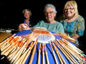 Supporting image for story: Intricate lacemaking on show as part of Shrewsbury group's 40th anniversary