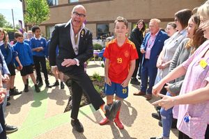 Harry Hill and Zack Simpson, who featured as the face of the original fundraising campaign for the project.