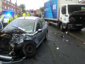 Supporting image for story: Two injured in Bilston crash