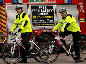Supporting image for story: Crews target arson hotpots on two wheels