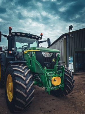 New JohnDeer Tractor on TurfWorld Premises