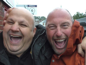 Supporting image for story: Crystal Palace 0 Wolves 1: Soaked fans singing in the rain as Nuno's men win again - WATCH