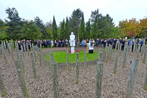 National Memoriall Aroboretum, Alrewas, near Lichfield, where new names have been added to the Shot at Dawn memorial