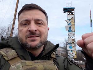 Supporting image for story: Drone attack kills two in Russia as over a million people in Ukraine lose power