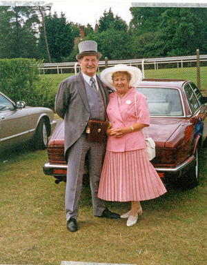 Bill and Sheila Wood loved the Royal Ascot, and attended for 25 years 