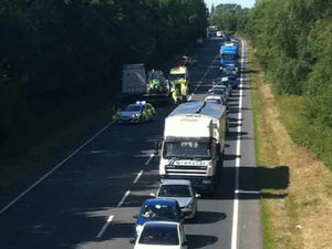 Supporting image for story: A483 roadworks 'will cause chaos'