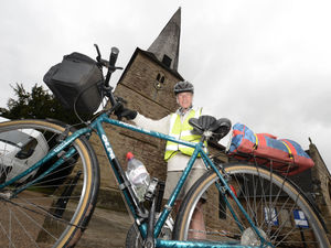 Supporting image for story: Chris, 75, takes on 300-mile bike ride for church funds