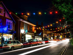 Supporting image for story: Pictures: Church Stretton Christmas lights switch-on
