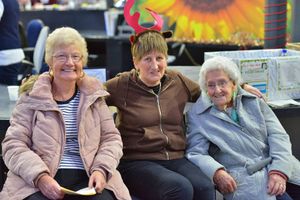 Doreen Tipton with Doreen Wilson and Rosie Mills