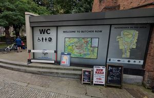 The toilets in Butcher's Row