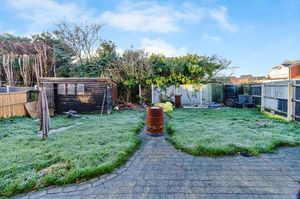 Private rear garden with patio and lawn, perfect for summer barbecues, outdoor dining and playtime