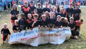 Youngsters who've all undergone a transplant at Birmingham Children's Hospital competed in the coveted British Transplant Games.