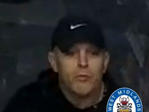 West Midlands Police have released this image of a man it said it wants to speak to. Photo: West Midlands Police