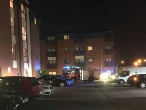 Supporting image for story: Fire at Wolverhampton flats after pan left on stove
