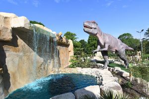 Jurassic Creek is an 18-Hole dinosaur themed adventure golf course attracting 60,000 visitors a year