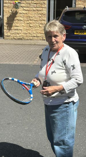 Resident Lyn in action